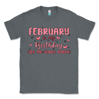 Charcoal Heather february is my birthday yes the whole month malia Classic Tee - MaliasSmallBusiness