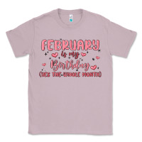 Lilac february is my birthday yes the whole month malia Classic Tee - MaliasSmallBusiness