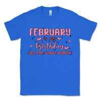 True Royal february is my birthday yes the whole month malia Classic Tee - MaliasSmallBusiness