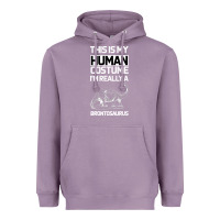 Lavender This Is My Human Costume Im Really A Brachiosaurus Heavyweight Hoodie - Bettercallsaul