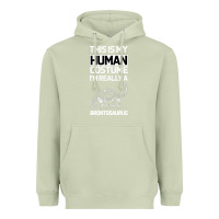 Matcha This Is My Human Costume Im Really A Brachiosaurus Heavyweight Hoodie - Bettercallsaul