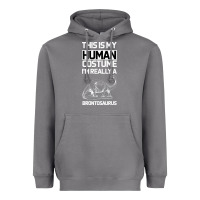 Storm This Is My Human Costume Im Really A Brachiosaurus Heavyweight Hoodie - Bettercallsaul
