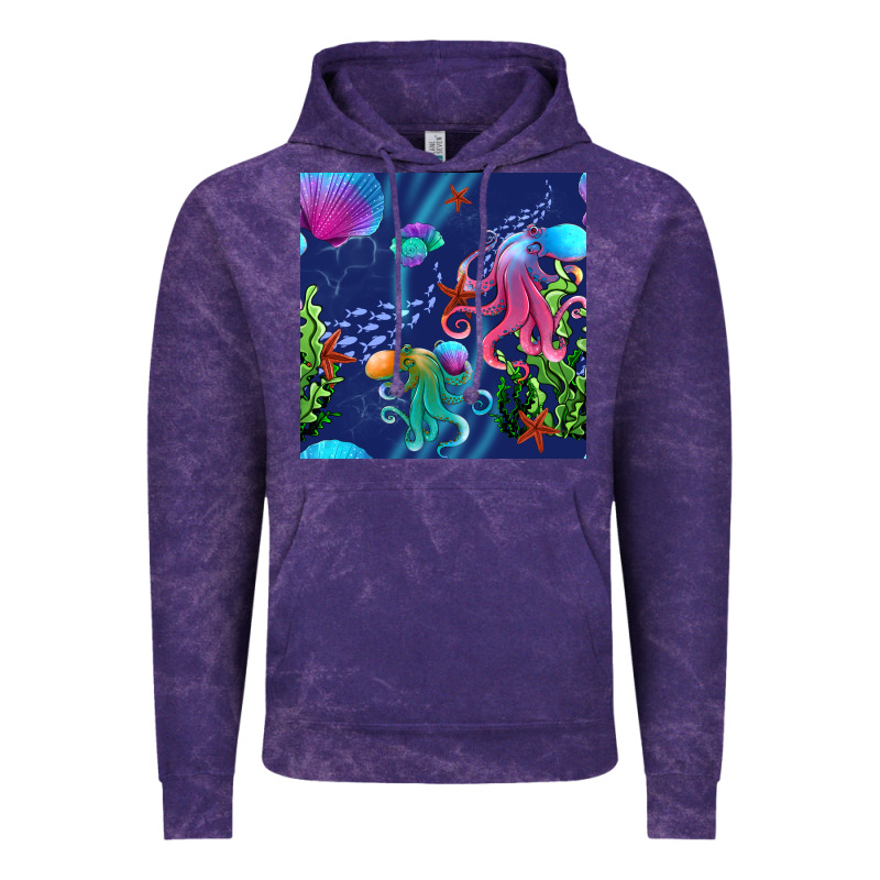 Undersea Vintage Hoodie by BundleAndBundleShop | Teevron