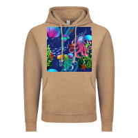 Vintage Coffee undersea Vintage Hoodie - BundleAndBundleShop