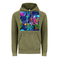 Vintage Olive undersea Vintage Hoodie - BundleAndBundleShop