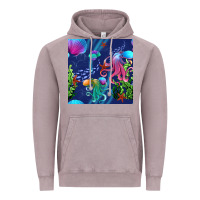 Vintage Zinc undersea Vintage Hoodie - BundleAndBundleShop