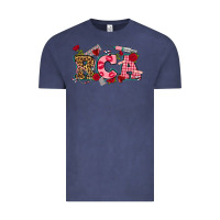 Vintage Denim valentines day rca Vintage Tee - NancyCooperArtShop