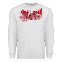 Oatmeal Heather one loved mama valentine's day Premium Sweatshirt - texasbilliewilder