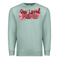 Seafoam one loved mama valentine's day Premium Sweatshirt - texasbilliewilder