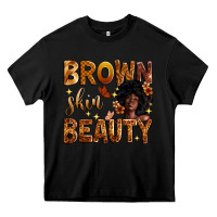 Black brown skin beauty Heavy Core Tee - Zillion Design Studio
