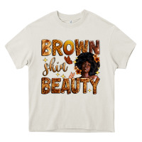 Cream brown skin beauty Heavy Core Tee - Zillion Design Studio