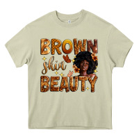 Mossy brown skin beauty Heavy Core Tee - Zillion Design Studio