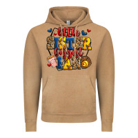 Vintage Camel little sister biggest fan softball Vintage Hoodie - Jasminsmagicworld