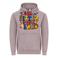 Vintage Zinc little sister biggest fan softball Vintage Hoodie - Jasminsmagicworld