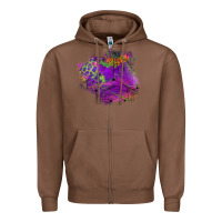 Chestnut halloween spider web for patches Zipper Hoodie - BundleAndBundleShop