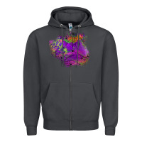 Smoke halloween spider web for patches Zipper Hoodie - BundleAndBundleShop