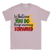 Lilac whatever you do keep moving forward martin luther Classic Tee - MaliasSmallBusiness