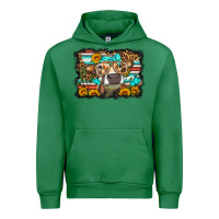 Emerald sunflower cow olivia Urban Hoodie - OliviaCreatesArt