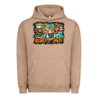 Pigment Burro sunflower cow olivia Urban Hoodie - OliviaCreatesArt
