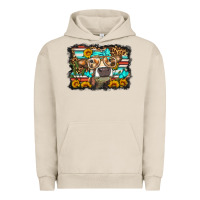 Pigment French Oak sunflower cow olivia Urban Hoodie - OliviaCreatesArt