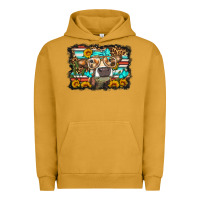 Pigment Peanut Butter sunflower cow olivia Urban Hoodie - OliviaCreatesArt