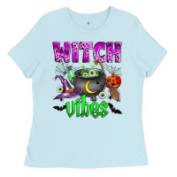 Baby Blue witch vibes Ladies Tee - Zillion Design Studio