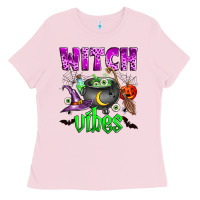 Bubblegum Pink witch vibes Ladies Tee - Zillion Design Studio