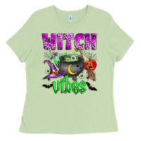 Matcha witch vibes Ladies Tee - Zillion Design Studio