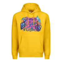 Lemon Fueled by crystals and coffee halloween Premium Hoodie - NancyCooperArtShop