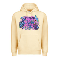 Pina Colada Fueled by crystals and coffee halloween Premium Hoodie - NancyCooperArtShop