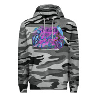 Slate Camo Fueled by crystals and coffee halloween Premium Hoodie - NancyCooperArtShop