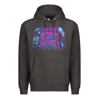 Smoke Fueled by crystals and coffee halloween Premium Hoodie - NancyCooperArtShop