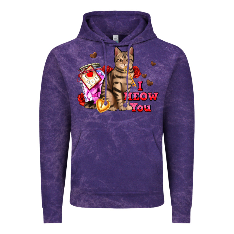 I Meow You Vintage Hoodie by AdoDesignShop | Teevron