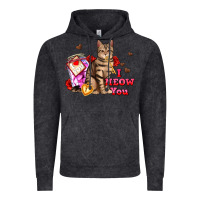 Vintage Black i meow you Vintage Hoodie - AdoDesignShop
