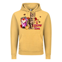 Vintage Mustard i meow you Vintage Hoodie - AdoDesignShop
