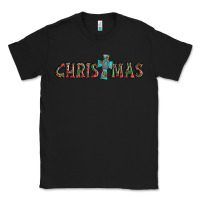 Black christmas cross Classic Tee - AdoDesignShop
