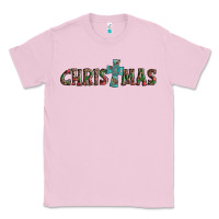 Bubblegum Pink christmas cross Classic Tee - AdoDesignShop