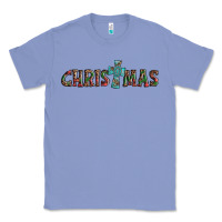 Colony Blue christmas cross Classic Tee - AdoDesignShop