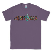 Lavender christmas cross Classic Tee - AdoDesignShop