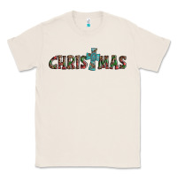 Natural christmas cross Classic Tee - AdoDesignShop