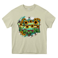 Mossy washingTon State Map Heavy Core Tee - RanaPortraitStore