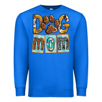 True Royal Dog Mom with Paw Premium Sweatshirt - texasbilliewilder