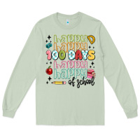Matcha 100 days of school Long Sleeve Tee - MaliasSmallBusiness