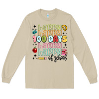 Mushroom 100 days of school Long Sleeve Tee - MaliasSmallBusiness