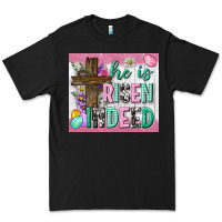 Black he is risen indeed tumbler Premium Tee - Neo Western