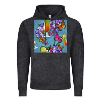 Vintage Black butterfly cocktail Vintage Hoodie - BundleAndBundleShop