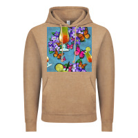 Vintage Coffee butterfly cocktail Vintage Hoodie - BundleAndBundleShop