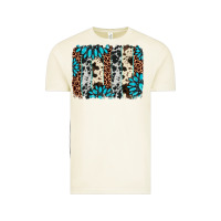 Vintage Arctic gemstone leopard cowhide brushstroke Vintage Tee - AdoDesignShop