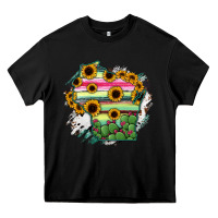 Black Wisconsin State Map Heavy Core Tee - RanaPortraitStore