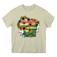 Mossy Wisconsin State Map Heavy Core Tee - RanaPortraitStore